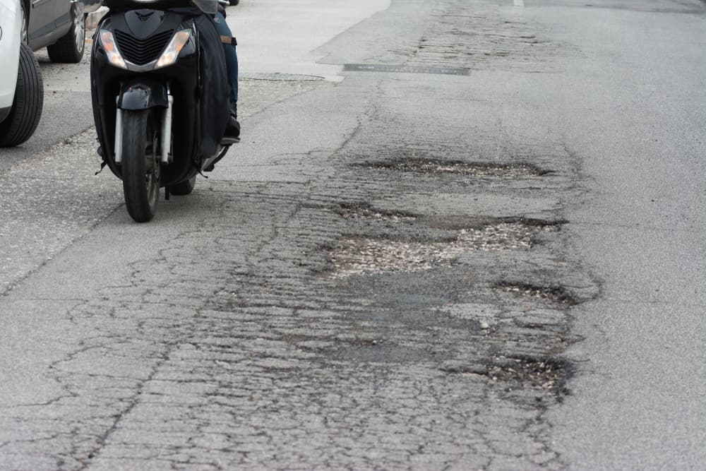 Road Hazards I Motorcycle Accident