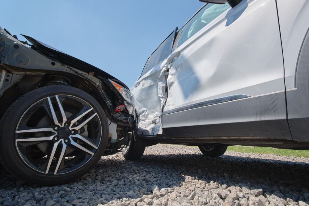 Chula Vista car accident lawyer investigating side-impact collision damage